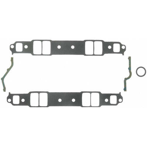 Felpro Intake Gasket Set Suit SB Chev 262-400 With Brodix 8, 10, 11, 11X, Track I, RHS Heads