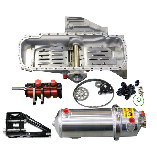 Hi Octane Racing Dry Sump Kit for Nissan RB26 4WD [Oil Tank Location: Rear] [Air Conditioning: No] [HTD P/S Conversion: No]
