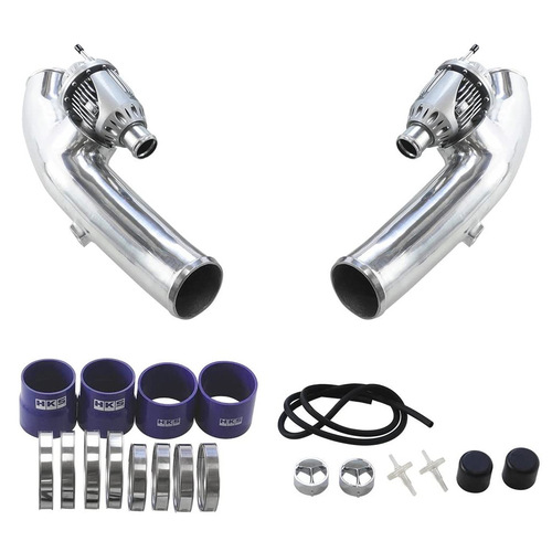 HKS Super SQV4 Blow Off Valve Kit w/Intercooler Piping for Nissan R35 GTR