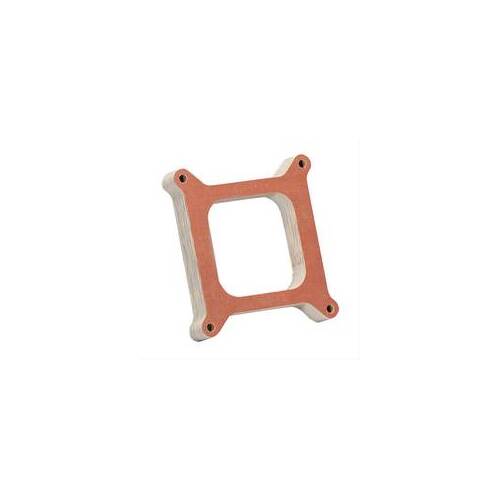 Holley 1/2\ Phenolic Carburettor Spacer For 4150 Flange, Open Hole