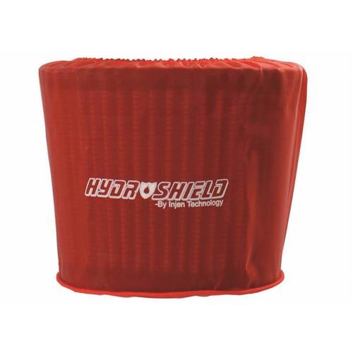 Injen 1033RED Hydroshield - Red (6.0" Base x 5.0" Tall x 5" Top)