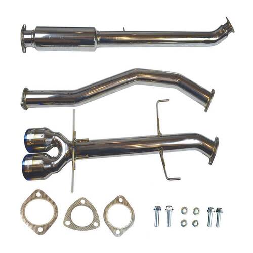 Injen SES1581TT Performance Cat-Back Exhaust System for Civic Si 12-15
