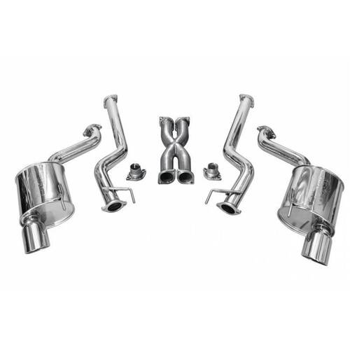 Injen SES9201 Performance Cat-Back Exhaust System for Mustang GT 15-17
