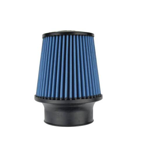 Injen X-1063-BB SuperNano-Web Air Filter 3.25" Flange ID, 5" Base / 4.80" Media Height / 4.0" Top