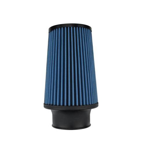 Injen X-1078-BB SuperNano-Web Air Filter 3" Flange ID, 5.0" Base / 7.0" Media Height / 4" Top