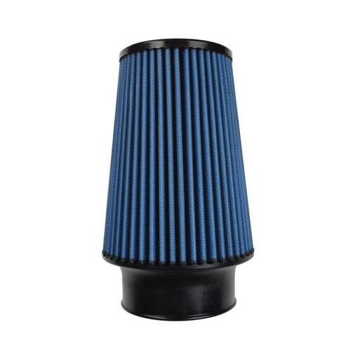 Injen X-1079-BB SuperNano-Web Air Filter 3.5" Flange ID, 5.25" Base / 7.0" Media Height / 4.0" Top