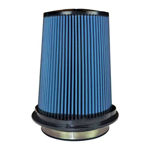 Injen X-1107-BB SuperNano-Web Air Filter 5" Flange ID, 7.0" Twist Lock Base / 7.90" Media Height /