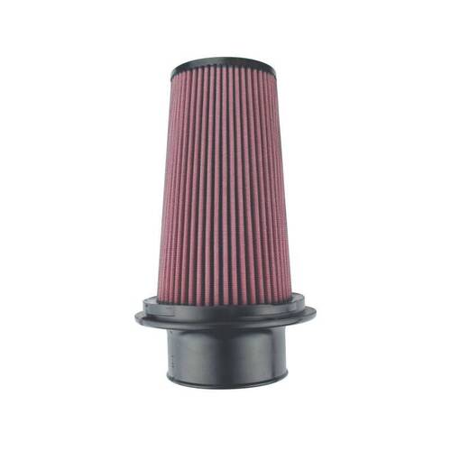 Injen X-1109-BR 8-Layer Oiled Cotton Gauze Air Filter 3.75" Flange ID, 7.0" Twist Lock Base / 8.80"
