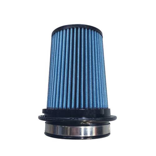 Injen X-1115-BB SuperNano-Web Air Filter 4" Flange ID, 6.5" Twist Lock Base / 6.75" Media Height /