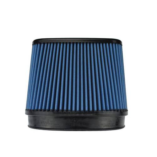 Injen X-1129-BB SuperNano-Web Air Filter 6.70" x 4.55" Oval ID / 7.70" x 5.70" Oval Base / 5.55" Me