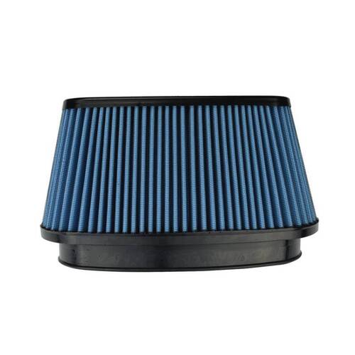 Injen X-1130-BB SuperNano-Web Air Filter 8.725" x 3.940" Oval ID / 10.375" x 5.590" Oval Base / 4.7