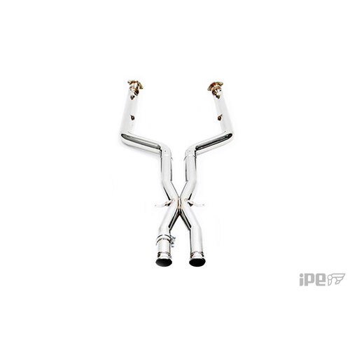 IPE (STAINLESS)EXHAUST SYSTEM Front Pipe With Cat-bypass + X Pipe E90/E92/E93 M3 EVO(2007 - 2013)