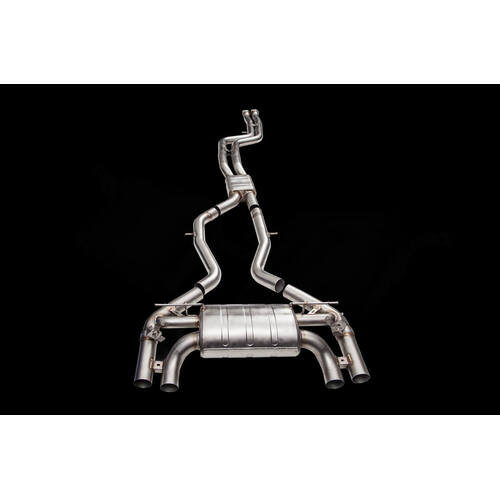 IPE (STAINLESS)EXHAUST SYSTEM Mid Pipe + Connect Pipe + Valvetronic Muffler + Tips M2 Competition(2018 - on)**Cannot fit on OPF.