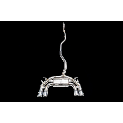 IPE (STAINLESS)EXHAUST SYSTEM F1 Front Pipe + Mid Pipe + F1 Valvetronic Muffler + OBDii+ F1 Motor + F1 Tips (Slip- on) F87 M2 F1(2015 - on)