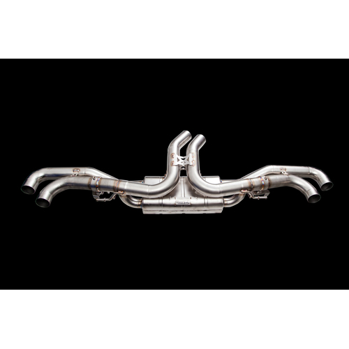 IPE (STAINLESS)EXHAUST SYSTEM Mid-pipe + Valvetronic Muffler + Tips(Chrome Silver) Lamborghini Urus(2018 -on)