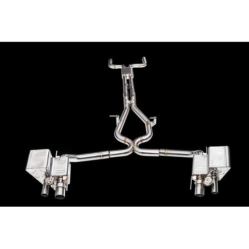 IPE (STAINLESS)EXHAUST SYSTEM Mid Pipe + Link Pipe + Valvetronic Muffler Maserati Levante/S(2016 -on)