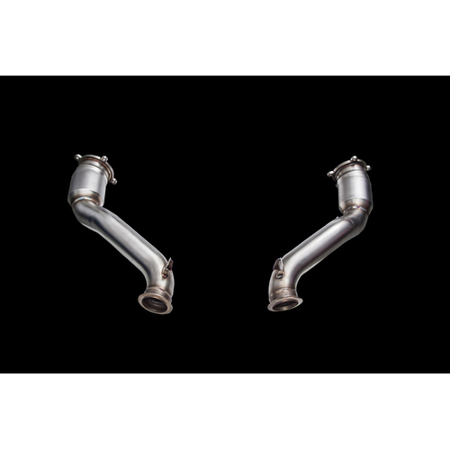 IPE (STAINLESS)EXHAUST SYSTEM Cat-bypass Pipe+ Heat Protector McLaren 720S(2017 - on)