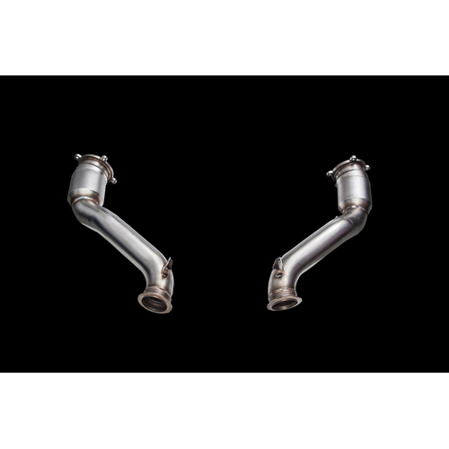 IPE (STAINLESS)EXHAUST SYSTEM Cat Pipe + Heat Protector(not fit OPF.) McLaren 765LT(2020 -on)