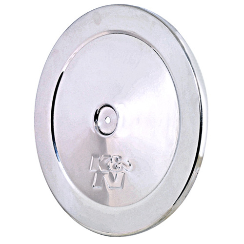 K&N 06883 9 Inch Top Plate TP; 9"D, SS, HI-RISE LOGO, UNSTAMPED