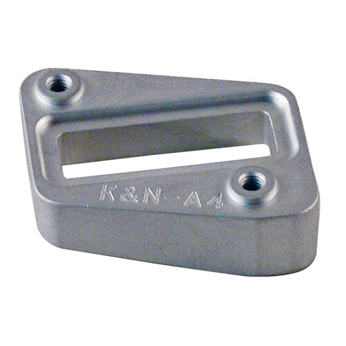 K&N 08954 Adapter; Weld On ADAPTOR; 1-1/2"R, NISSAN, AL, WELD-ON #A4