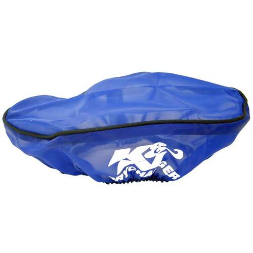 K&N 22-2000PL Air Filter Wrap DRYCHARGER WRAP; 4.5 X 7" OVAL BLUE