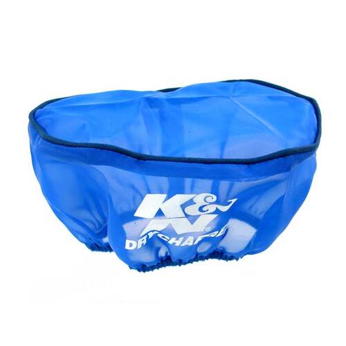 K&N 22-2015PL Air Filter Wrap DRYCHARGER WRAP; 4.5 X 7" OVAL TAPERED BLUE