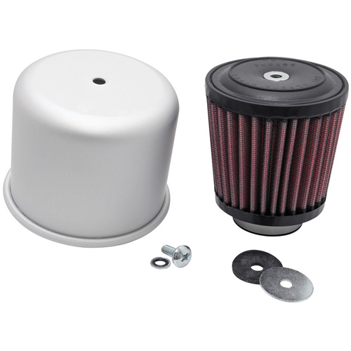 K&N 54-1030 Covered Assembly 1-1/2 FLG 4D 3-1/2 H W/COVER