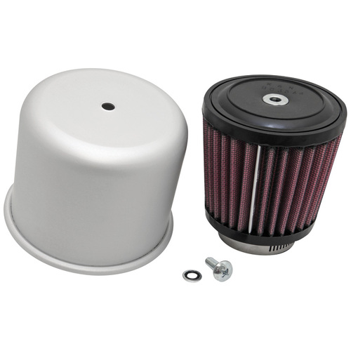 K&N 54-1040 Covered Assembly 1-3/4 FLG 4D 3-1/2 H W/COVER