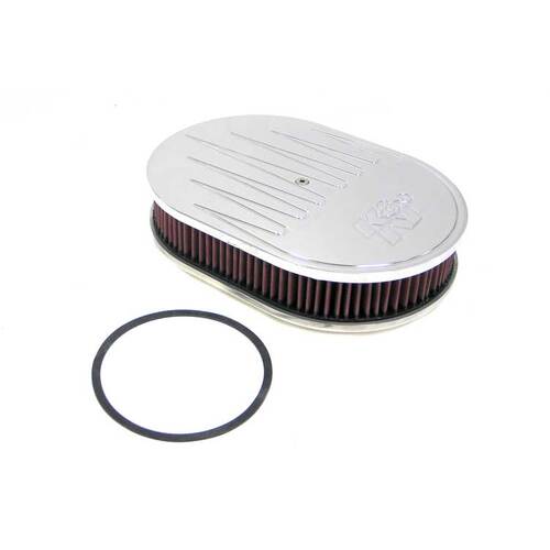 K&N 66-1550 Oval Air Filter Assembly