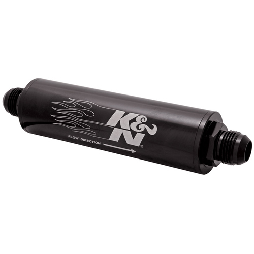 K&N 81-1005 Fuel/Oil Filter IN-LINE GAS/OIL FILTER - 12AN, 25 MICRON