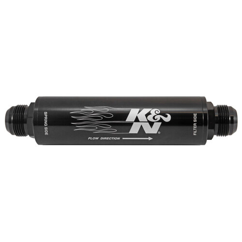 K&N 81-1012 Fuel/Oil Filter IN-LINE GAS/OIL FILTER - 16AN, 74 MICRON