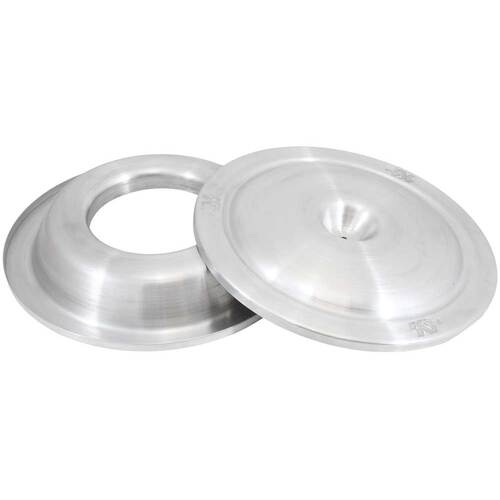 K&N 85-6852 Top & Base Plate 16" SPUN ALUMINUM, TOP & BOTTOM; "DOMINATOR"