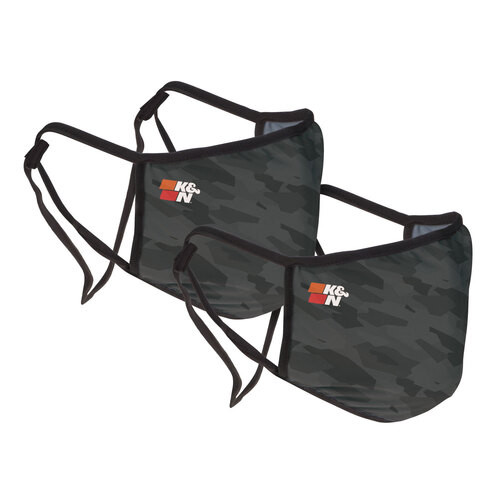 K&N 88-0500C Face Cover, Camouflage, 2 Pack