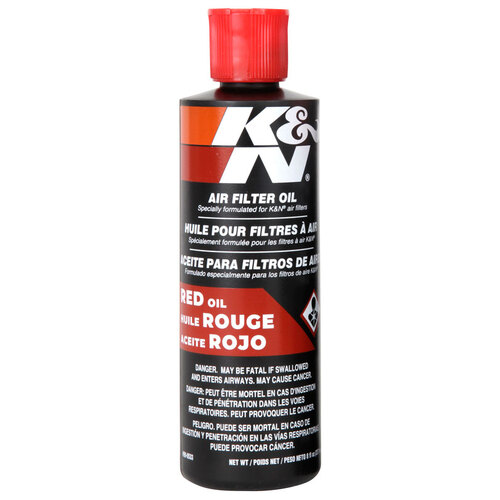 K&N 99-0533 Air Filter Oil - 8oz Squeeze