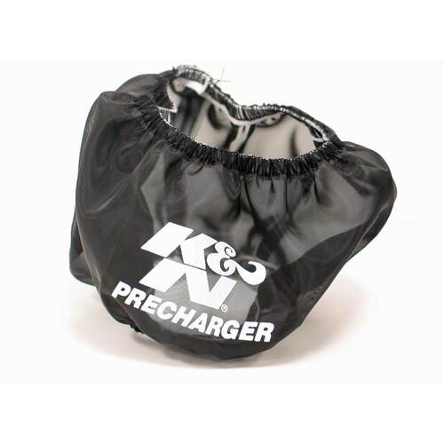 K&N E-3380PK Air Filter Wrap PRECHARGER WRAP, BLACK, CUSTOM