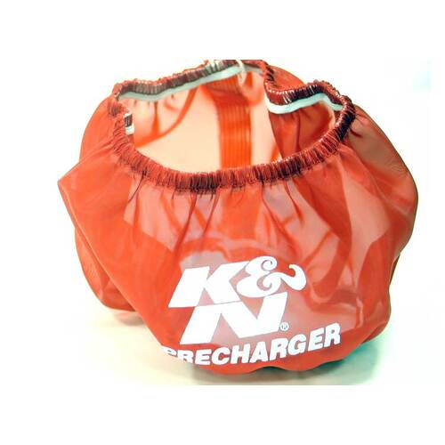 K&N E-3380PR Air Filter Wrap PRECHARGER WRAP, RED, CUSTOM