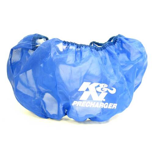 K&N E-3680PL Air Filter Wrap PRECHARGER WRAP, BLUE, CUSTOM