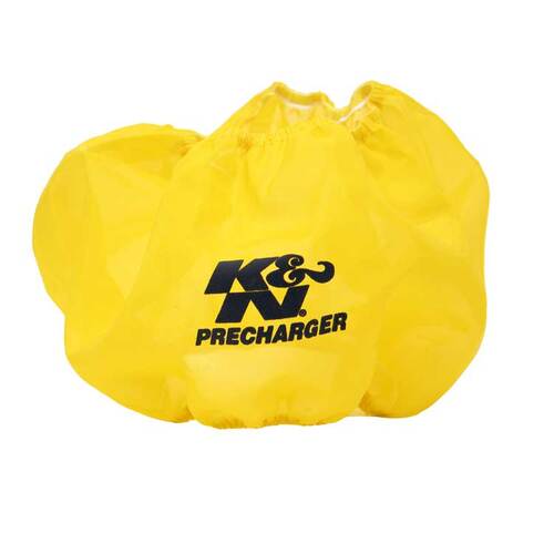 K&N E-3690PY Air Filter Wrap PRECHARGER WRAP, YELLOW, CUSTOM