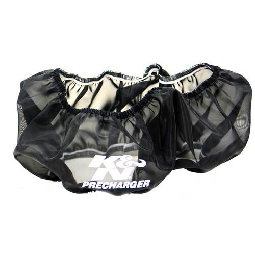 K&N E-3750PK Air Filter Wrap PRECHARGER WRAP, BLACK, CUSTOM