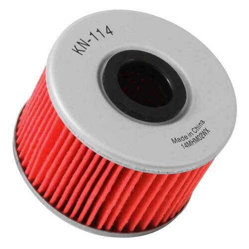 K&N KN-114 Oil Filter OIL FILTER; POWERSPORTS CARTRIDGE