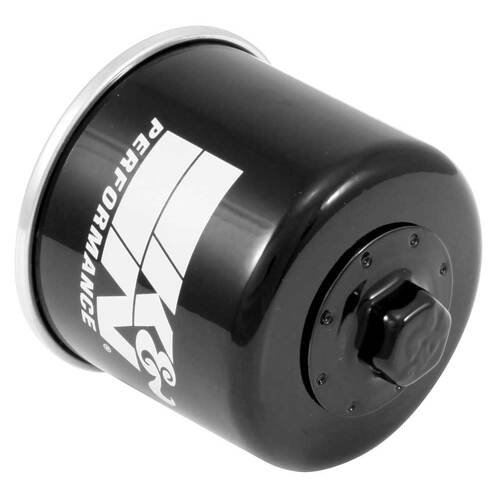 K&N KN-138 Oil Filter OIL FILTER; POWERSPORTS; SPIN-ON BLACK