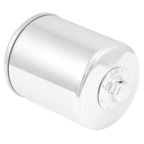 K&N KN-170C Oil Filter OIL FILTER; POWERSPORTS; SPIN-ON CHROME
