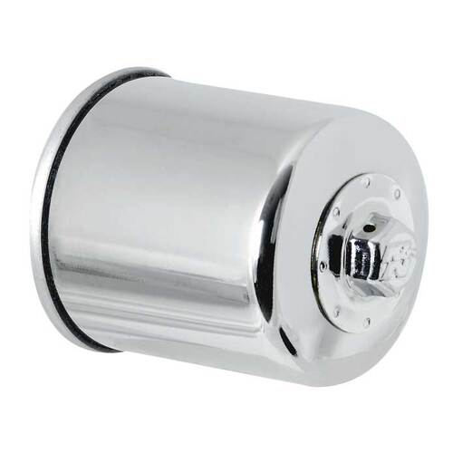 K&N KN-303C Oil Filter OIL FILTER; POWERSPORTS; SPIN-ON CHROME