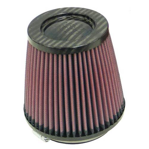K&N RP-4930 Universal Air Filter - Carbon Fiber Top