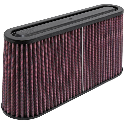 K&N RP-5105 Universal Air Filter - Carbon Fiber Top and Base