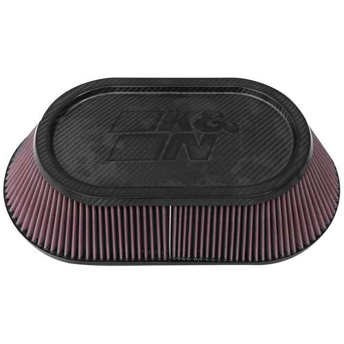 K&N RP-6103 Universal Air Filter - Carbon Fiber Top