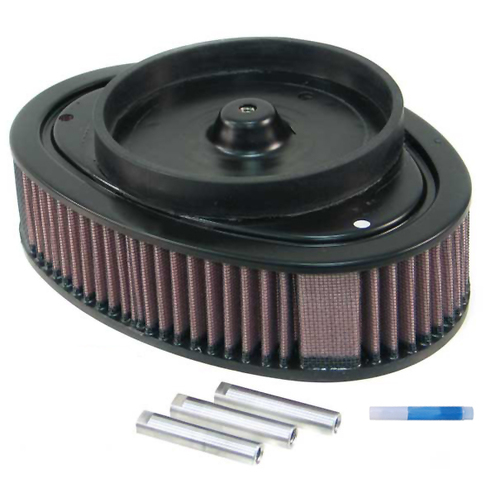 K&N RT-3910 Oval Air Filter LARGE CAPACITY FILTER ELEMENT; RK-3909-1