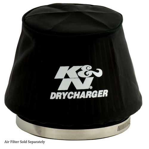 K&N RU-5163DK Air Filter Wrap DRYCHARGER WRAP; RU-5163 BLACK