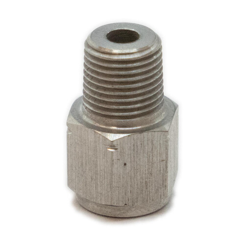 LINK Adapter M10 x 1 Female to 1/8 BSP Male - Stainless Steel for (ADABSP)