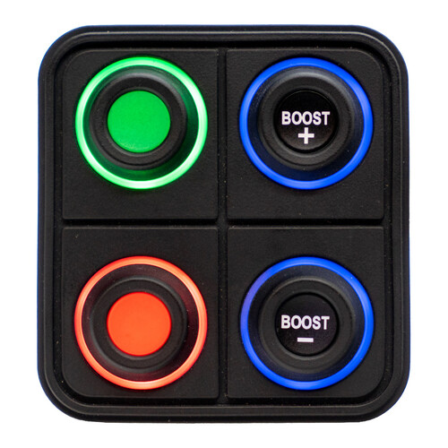 LINK 4 key (2x2) CAN Keypad with interchangeable 15mm inserts (sold separately) for (CANKEYPAD4)